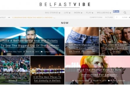 Johnston launches online-led mag for Belfast covering 'trending news, viral content feeds and street life'